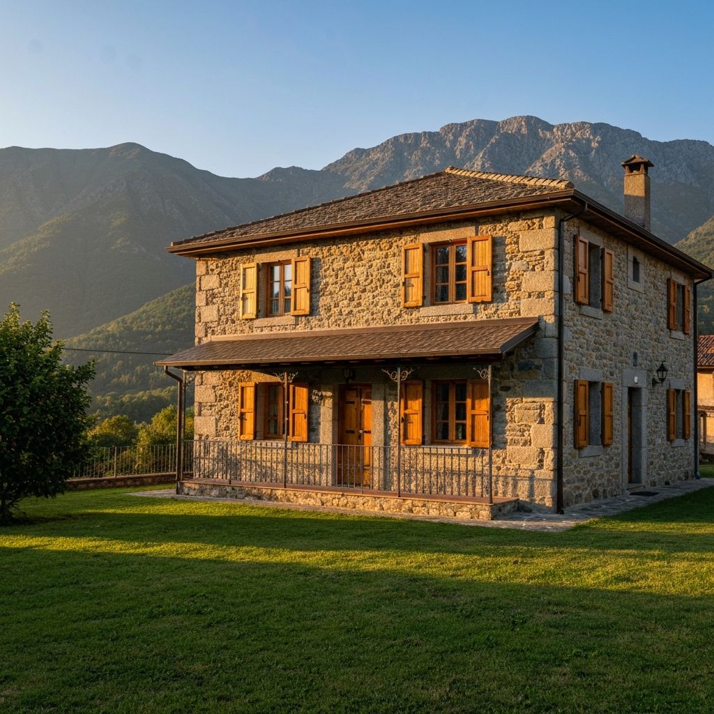 Casa de piedra en Villarcayo
